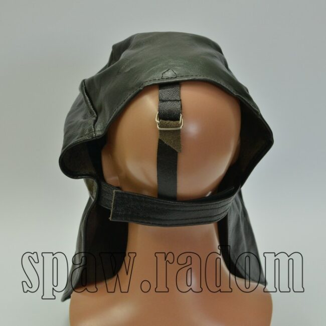 Kaptur skórzany z okularami filtr Ø 50 (KR0582) - zdjecie numer 2