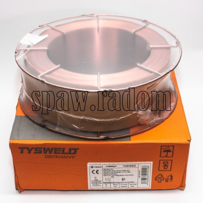 Drut do spawania SG2 1,0/15kg TYSWELD (IM0158) - zdjecie numer 1