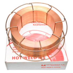 Drut do spawania SG3 1,0/15kg HOT WELD MS METALURGIA (M0081) - zdjecie numer 1