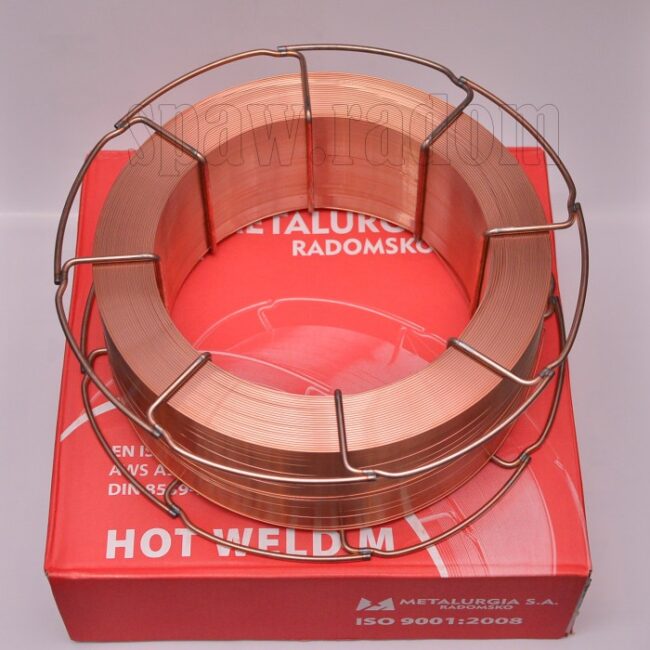Drut do spawania SG2 1,6/15kg HOT WELD M METALURGIA (M0077) - zdjecie numer 1