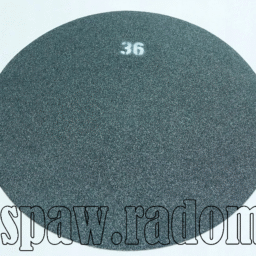 Krążek z papieru ściernego (dwustronny) do cykliniarek fi 406 gr 36 (IM0750) - zdjecie numer 1
