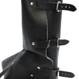 Nagolenniki z nastopnikiem skóra licowana (IM3899) - zdjecie numer 2