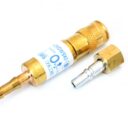 Bezpiecznik przypalnikowy z szybkozłączką do tlenu/powietrza EBSp-O (IM0690) - zdjecie numer 2