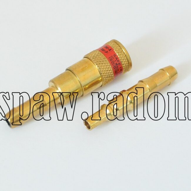 Szybkozłączka śródwężowa do acetylenu/gazu ziemnego/propanu SZW-F (KR0215) - zdjecie numer 2