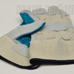 Rękawice robocze wzmocnione skórą dwoiną (W0470) - zdjecie numer 1