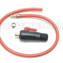 Wtyk DINSE SK25 kpl. z wężykiem do uchwytów TIG (IM0064) - zdjecie numer 1