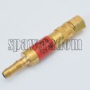 Bezpiecznik przypalnikowy z szybkozłączką do acetylenu/gazu ziemnego/propanu EBSp-F (IM0689) - zdjecie numer 1