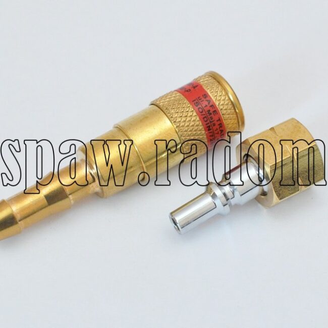 Szybkozłączka na palnik do acetylenu/gazu ziemnego/propanu SZP-F (IM0680) - zdjecie numer 2