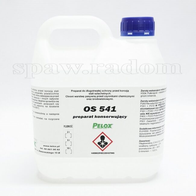 Preparat konserwujący Pelox OS-541 płyn 2l (KR5416) - zdjecie numer 1