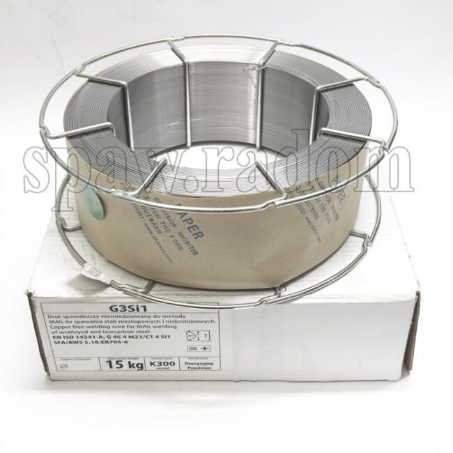 Drut do spawania SG2 1,2/15kg HOT WELD blank (niemiedziowany) METALURGIA (M0099) - zdjecie numer 1