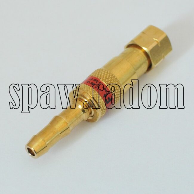 Szybkozłączka na reduktor do acetylenu/gazu ziemnego/propanu SZR-F (IM0681) - zdjecie numer 1