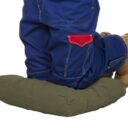 Poduszka spawalnicza z uchwytem, włókno trudnopalne 50 x 50 x 8cm (W0002) - zdjecie numer 1