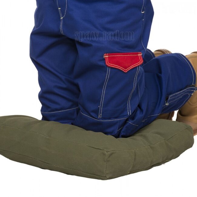 Poduszka spawalnicza z uchwytem, włókno trudnopalne 50 x 50 x 8cm (W0002) - zdjecie numer 1