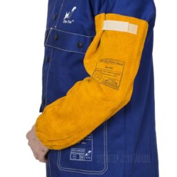 Skórzane rękawy spawalnicze z dwoiny bydlęcej (para) GOLDEN BROWN (W0097) - zdjecie numer 1