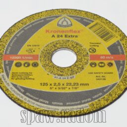 Tarcza do cięcia metalu A24 Extra 125x2,5x22 KLINGSPOR (K0012) - zdjecie numer 1