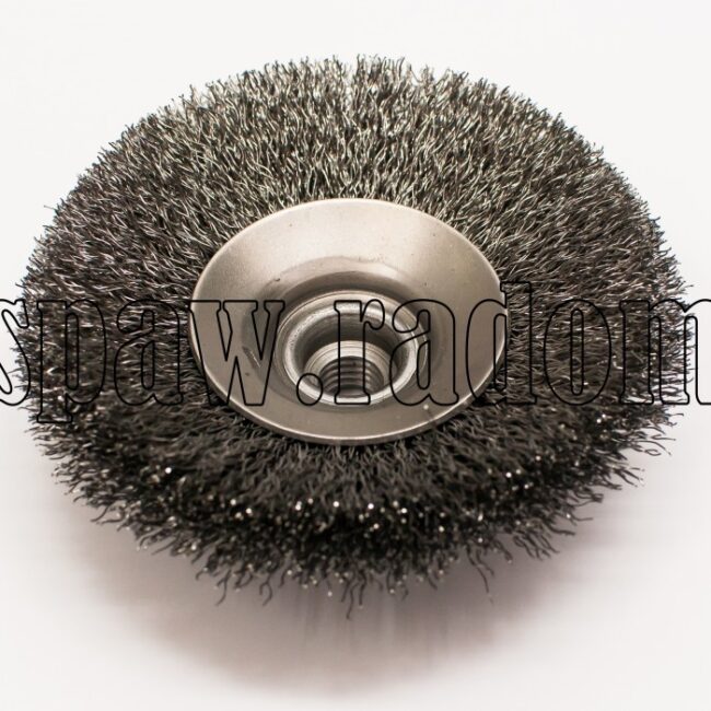 Szczotka tarczowo - kątowa fi 120 na gwint M14 (S0021) - zdjecie numer 2