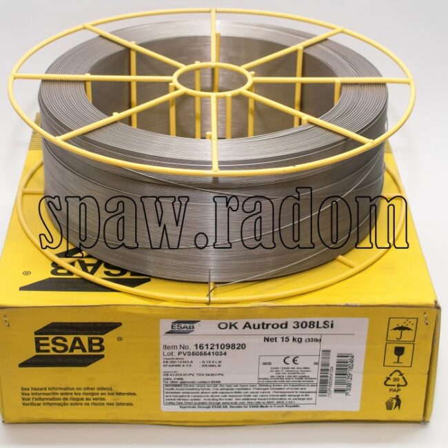 Drut do spawania OK AUTROD 308LSi fi 0,8/15kg ESAB (ESAB2259) - zdjecie numer 1