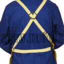 Skórzany fartuch spawalniczy z dwoiny bydlęcej 60cm x 107cm Golden Brown (W0094) - zdjecie numer 3