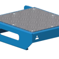 Mobilna półka płaska M GPPH (GP0095) - zdjecie numer 1