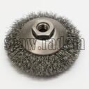 Szczotka tarczowo - kątowa fi 100 na gwint M14 (S0020) - zdjecie numer 1