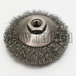 Szczotka tarczowo - kątowa fi 100 na gwint M14 (S0020) - zdjecie numer 1