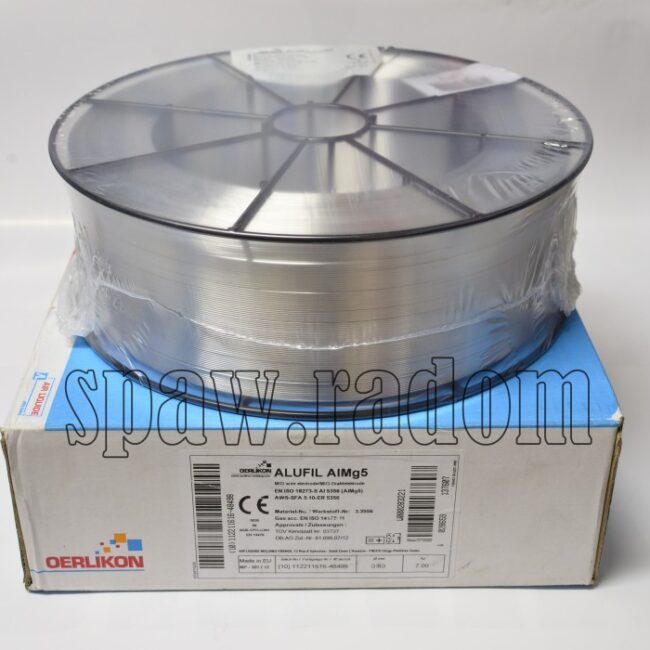 Drut spawalniczy ALUFIL AlMg5 0,8/7kg OERLIKON (ALWP2270) - zdjecie numer 1