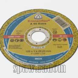 Tarcza do cięcia inox A60 Extra 125x1,0x22,2 KLINGSPOR (K0020) - zdjecie numer 1