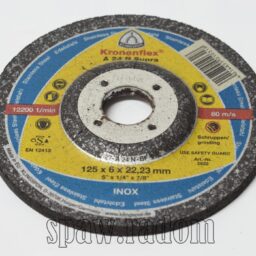 Tarcza do szlifowania inox A24N Supra 125x6,0x22 KLINGSPOR (K0025) - zdjecie numer 1