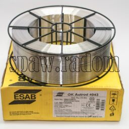 Drut do spawania OK AUTROD 4043 AlSi5 fi 1,2/7kg ESAB (ESAB6583) - zdjecie numer 1