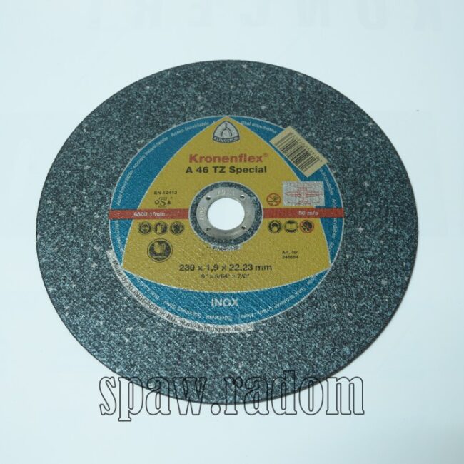 Tarcze do cięcia inox A46TZ Special 230x1,9x22,2 KLINGSPOR (K0024) - zdjecie numer 1