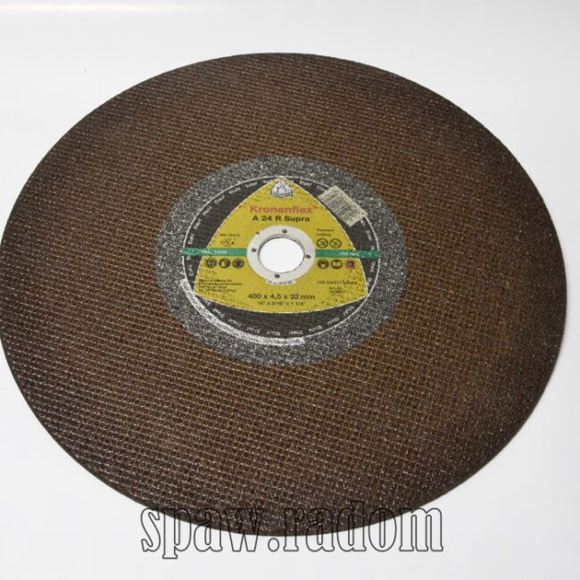 Tarcze do cięcia stali A24R Supra 400x4,5x32 KLINGSPOR (K0016) - zdjecie numer 1