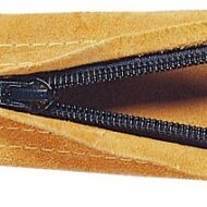 Osłona przewodów, jasnobrązowa dwoina bydlęca, długość: 1 m i średnica: 22 mm, zamknięcie na zamek PYTHONrap™ (W0172) - zdjecie numer 2