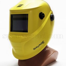 Przyłbica automatyczna SAVAGE A40 4/9-13 żółta (wymienna bateria) (ESAB6956) - zdjecie numer 1