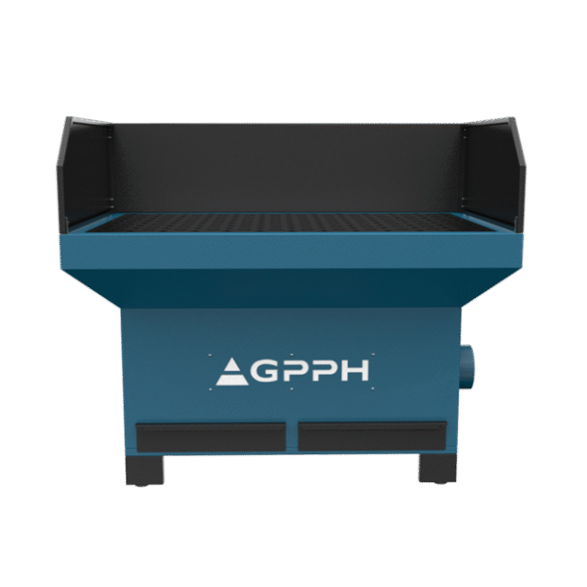 Stanowisko szlifiersko-spawalnicze - podstawa z osłonami (GP0032) - zdjecie numer 4