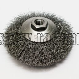 Szczotka tarczowo - kątowa fi 120 na gwint M14 (S0021) - zdjecie numer 1