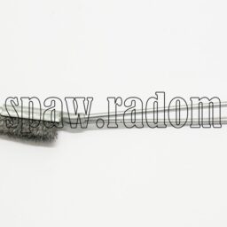 Szczotka ręczna A60 stalowa gięta 210mm w metalowej oprawce (S0051) - zdjecie numer 1