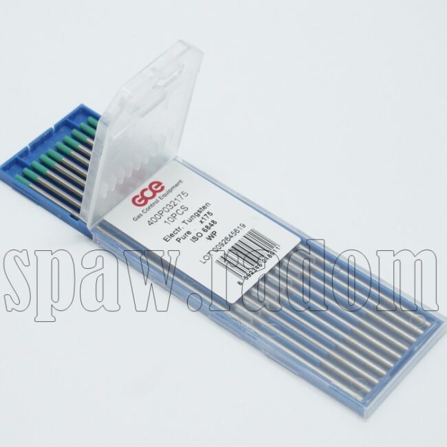 Elektroda wolframowa zielona WP fi 3,2 dł. 175mm GCE (G0008) - zdjecie numer 2