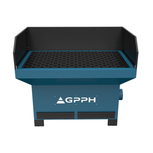 Stanowisko szlifiersko-spawalnicze - podstawa z osłonami (GP0032) - zdjecie numer 2