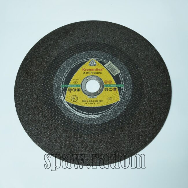 Tarcze do cięcia stali A24R Supra 350x3,5x32 KLINGSPOR (K0015) - zdjecie numer 1