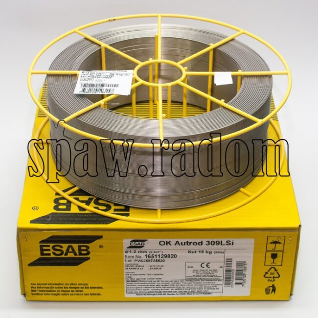 Drut do spawania OK AUTROD 309LSi fi 1,2/15kg ESAB (ESAB2267) - zdjecie numer 1