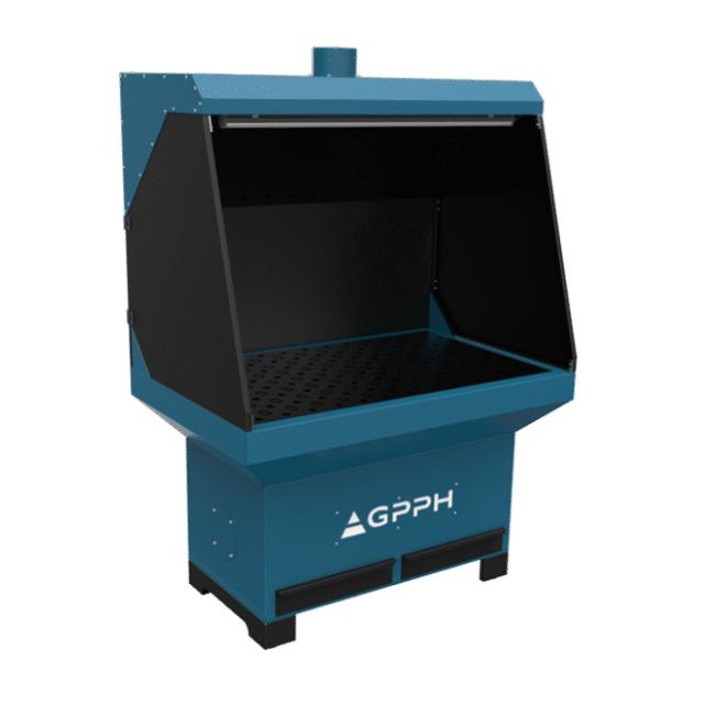 Stanowisko szlifiersko-spawalnicze - podstawa z odciągiem górnym (GP0033) - zdjecie numer 2