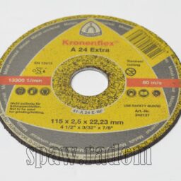 Tarcza do cięcia metalu A24 Extra 115x2,5x22 KLINGSPOR (K0011) - zdjecie numer 1