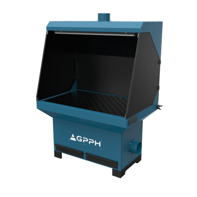 Stanowisko szlifiersko-spawalnicze - podstawa z odciągiem górnym (GP0033) - zdjecie numer 1