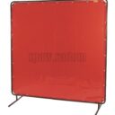 Kurtyna spawalnicza 1,74x2,34m Orange/Red WELDAS (W0326) - zdjecie numer 3