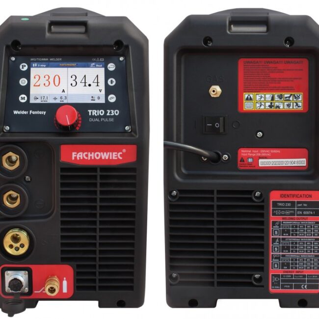 230A Urządzenie wielofunkcyjne 3w1 TRIO DUAL PULSE 230A MIG/MAG/TIG/MMA WELDER FANTASY (WF0240) - zdjecie numer 3