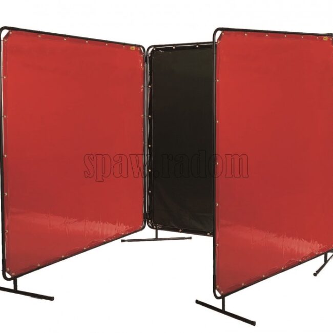 Kurtyna spawalnicza 1,74x2,34m Green WELDAS (W0327) - zdjecie numer 4