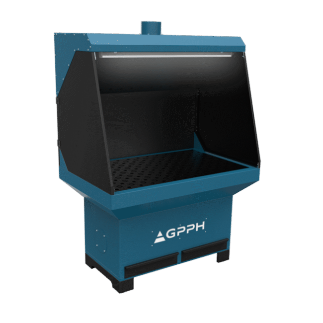 Stanowisko szlifiersko-spawalnicze - podstawa z odciągiem górnym (GP0033) - zdjecie numer 3