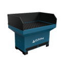 Stanowisko szlifiersko-spawalnicze - podstawa z osłonami (GP0032) - zdjecie numer 3