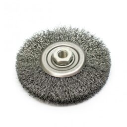 Szczotka tarczowa stalowa fi 125 z gwintem M14 (S0018) - zdjecie numer 1