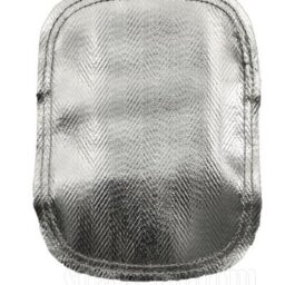 Aluminizowana osłona na rękę odbijająca wysoką temperaturę, skóra od wewnątrz (W01011) - zdjecie numer 1